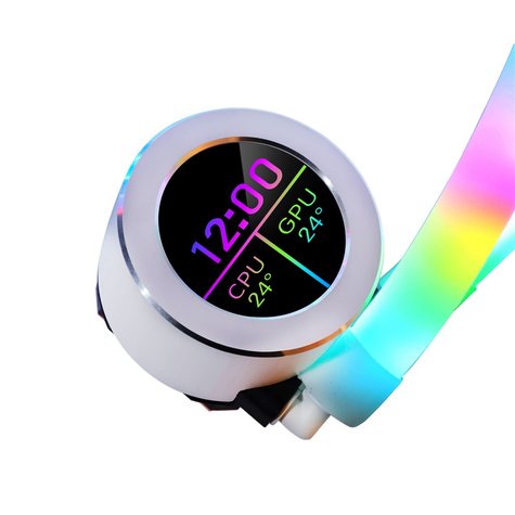 GameOn Kraken N360 360mm 1800 RPM Sıvı CPU Soğutucu, Beyaz