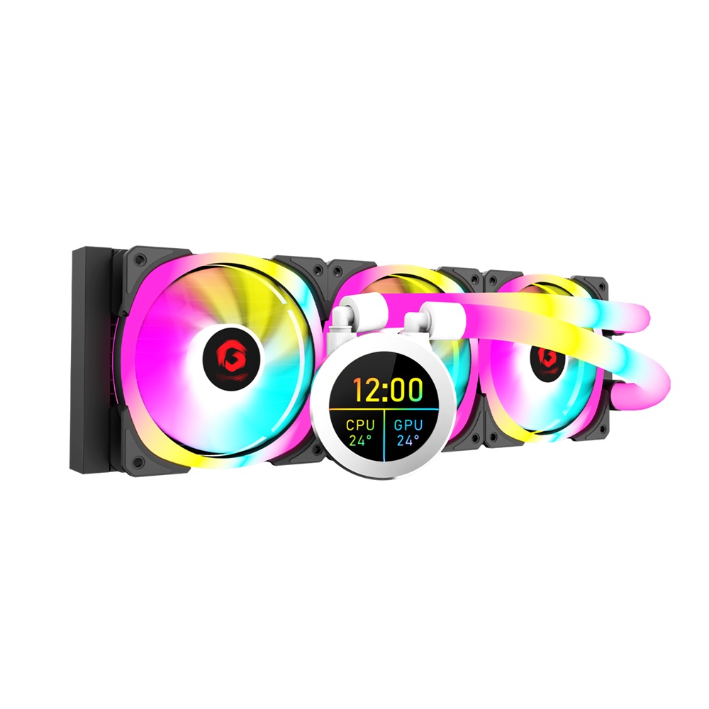 GameOn Kraken N360 360mm 1800 RPM Sıvı CPU Soğutucu, Siyah