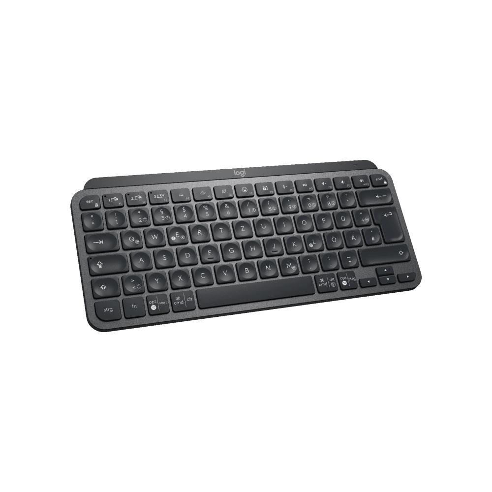 Logitech 920-010504 MX Keys Mini Aydınlatmalı Kablosuz Türkçe Q Klavye Bluetooth USB-C, Siyah