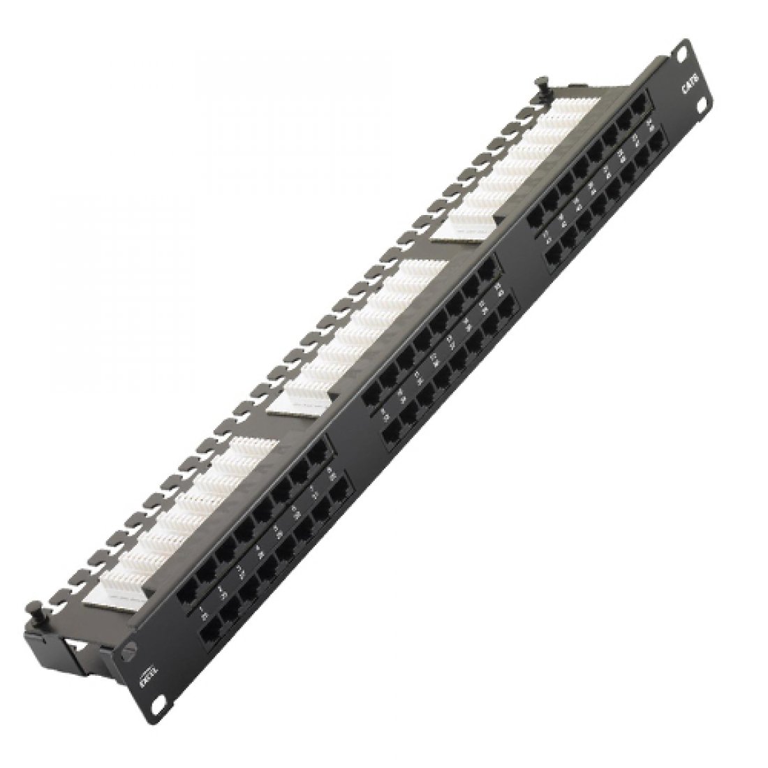 Hcs P00-02450-1U-D 24 Port Keyston Jaklı Dolu Patch Panel