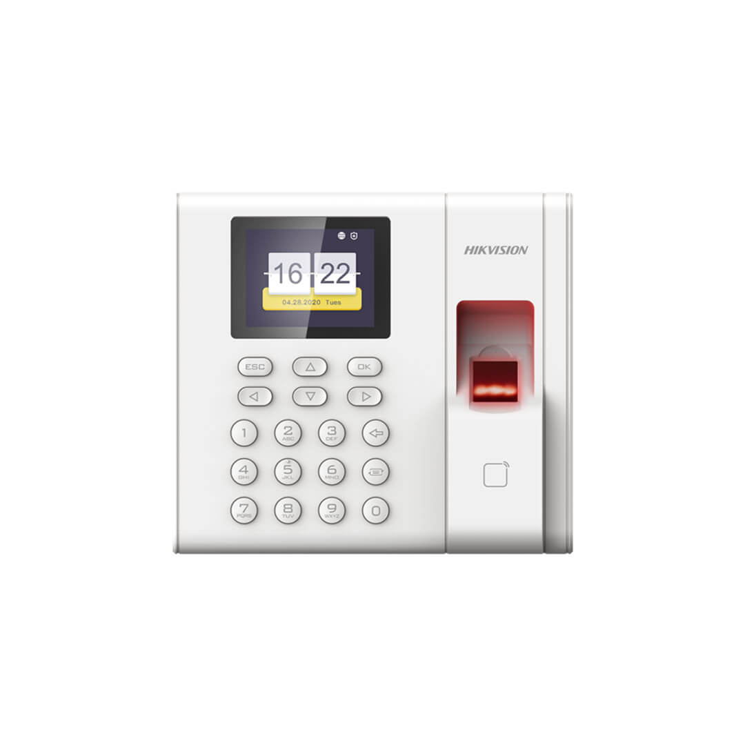 Hikvision DS-K1A8503EF-B Standalone Parmak İzi ve Kart Okuyucu Terminali
