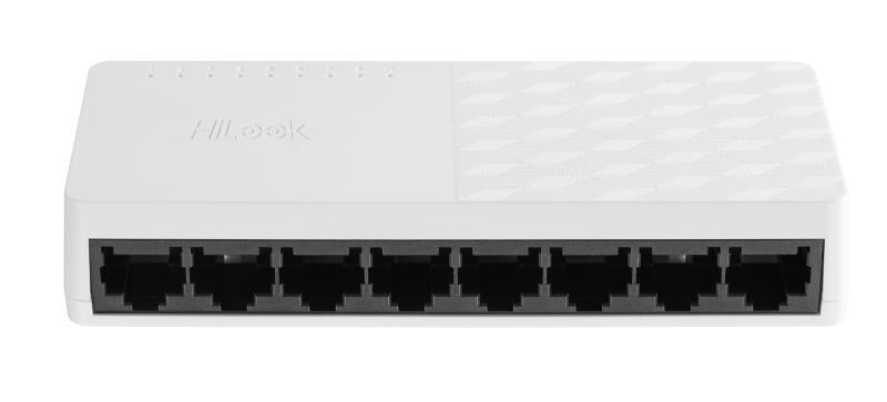 HiLook NS-0108D 8 Port 10/100 Mbps Fast Ethernet Plastik Kasa Network Switch
