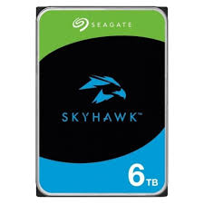 Seagate SkyHawk ST6000VX008 RV Sensör Sata 3.0 5900 RPM 3.5" 6 TB Harddisk