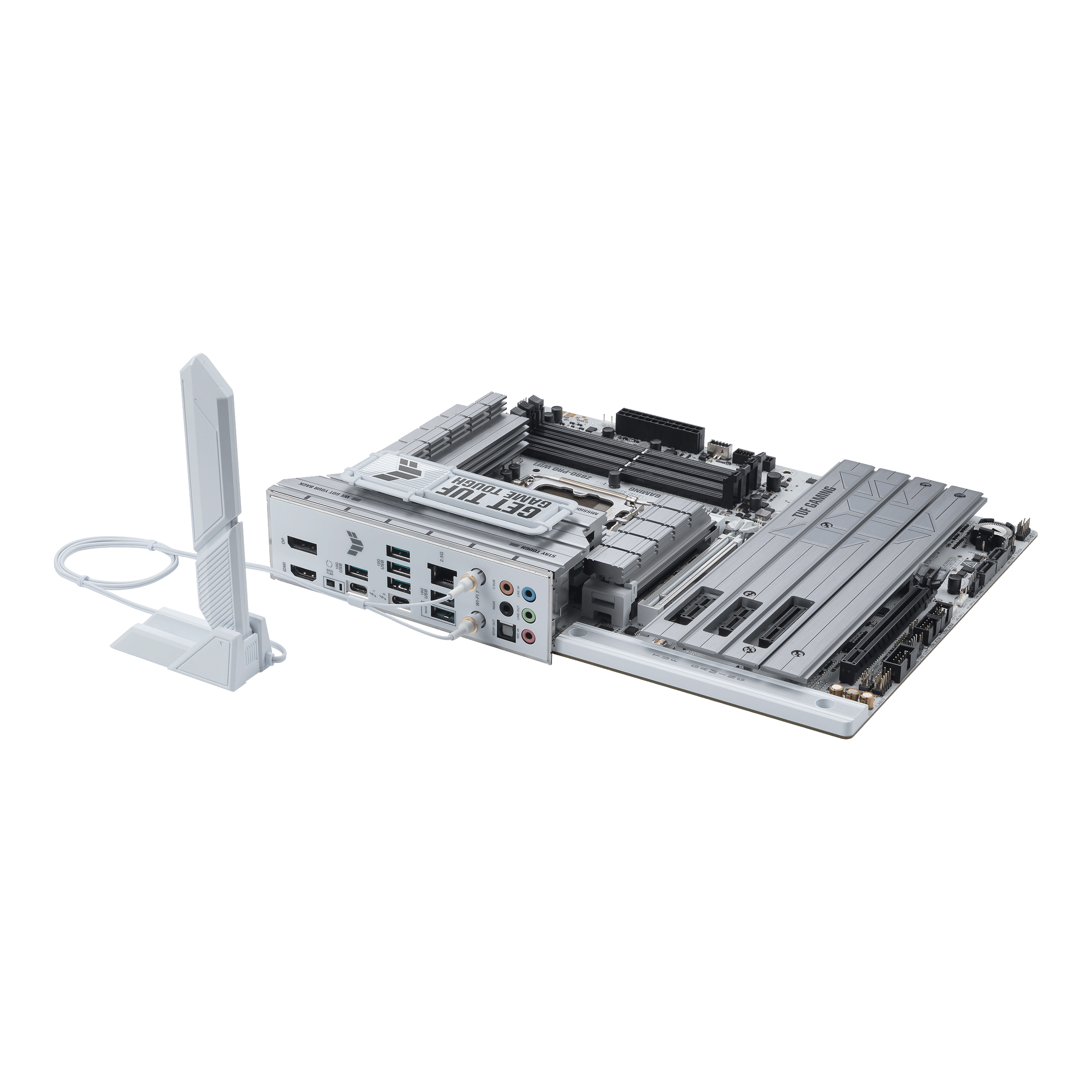 Asus TUF Gaming Z890-PRO Wi-Fi Intel LGA 1851 Z890 DDR5 9066+MHz(OC) ATX Oyuncu Anakart
