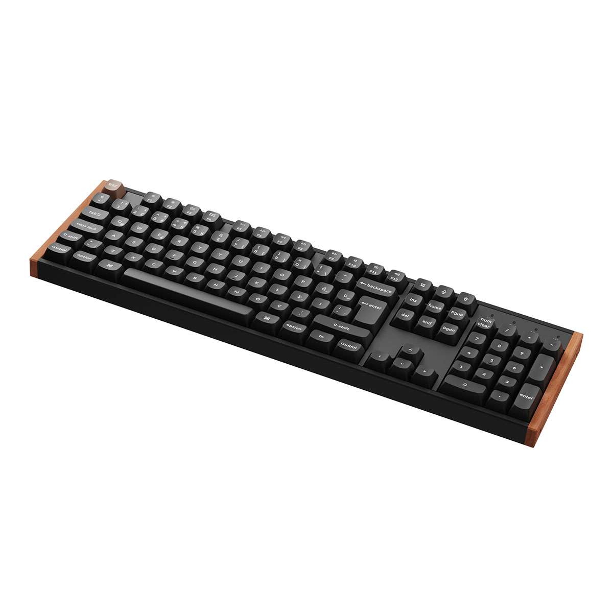 Keychron K10 HE K10H-F1-TR Anahtar Gateron Çift Raylı Kablosuz TR Manyetik Oyuncu Klavyesi, Siyah