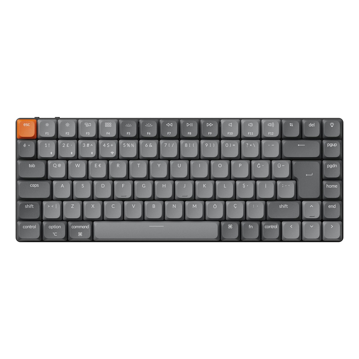 Keychron K3 Max K3M-H3-TR %75 Low Profile Gateron Brown Switch RGB Kablosuz Mekanik Gaming Klavye