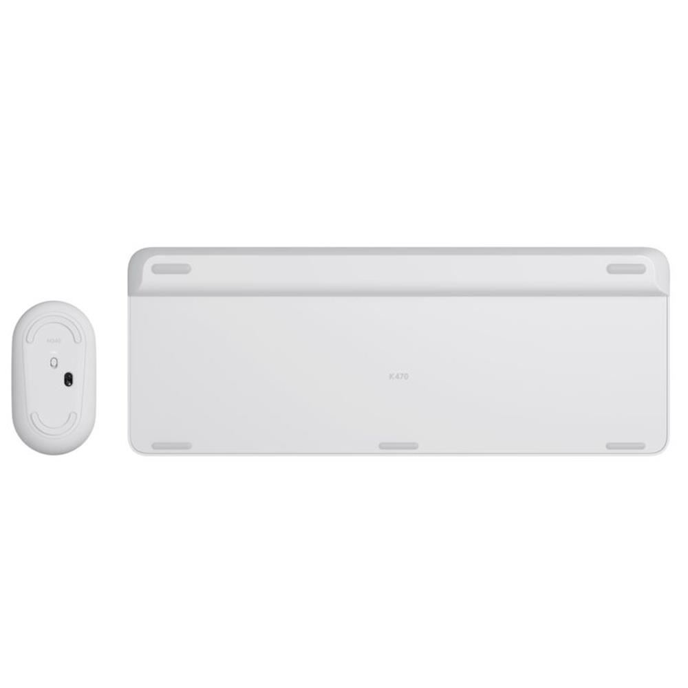 Logitech 920-009436 MK470 Kablosuz Klavye Mouse Seti, Beyaz