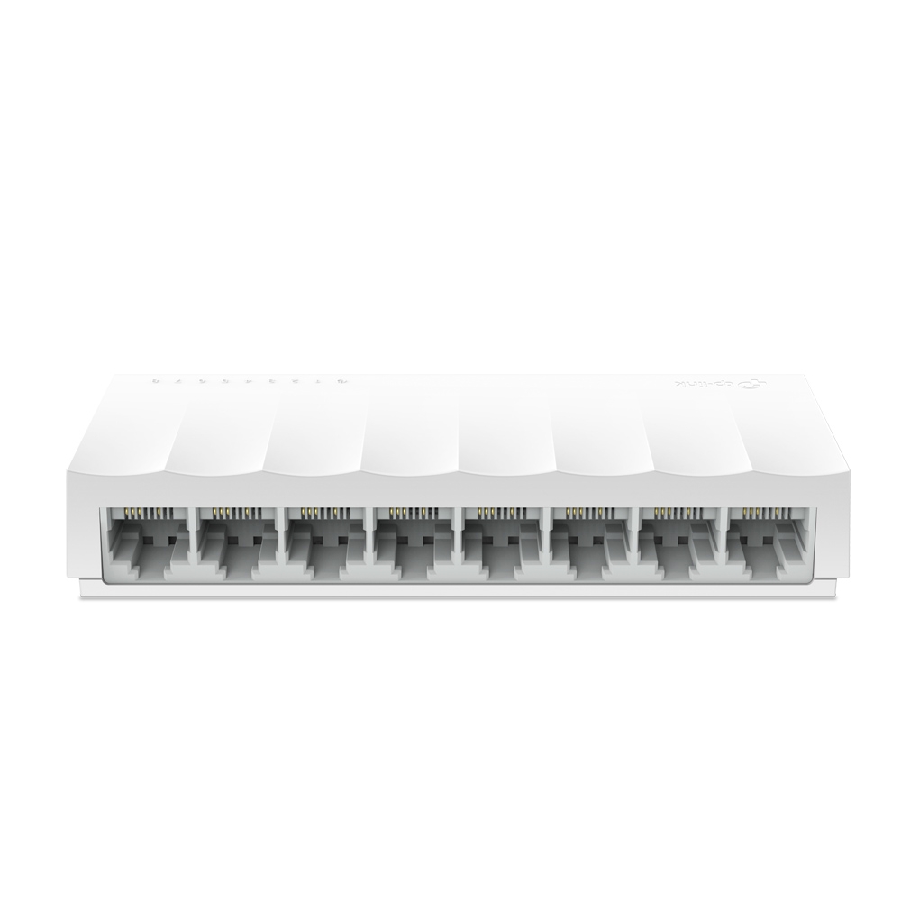 TP-Link LS1008 8 Port 10/100Mbps Fast Ethernet Yönetilemez Switch Plastik Kasa Plug & Play