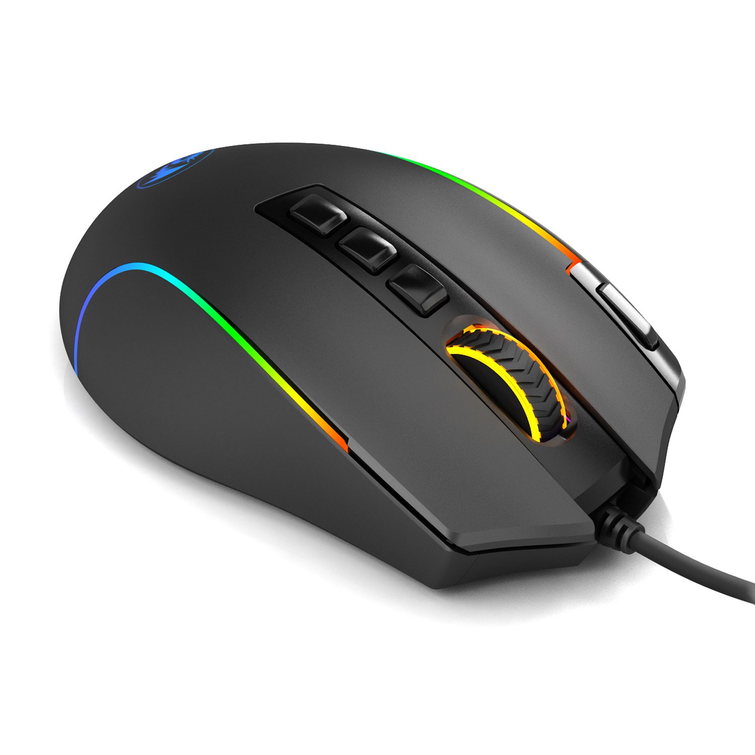 Redragon Predator M612 RGB Kablolu Optik Backlit, Programlanabilir Oyuncu Mouse