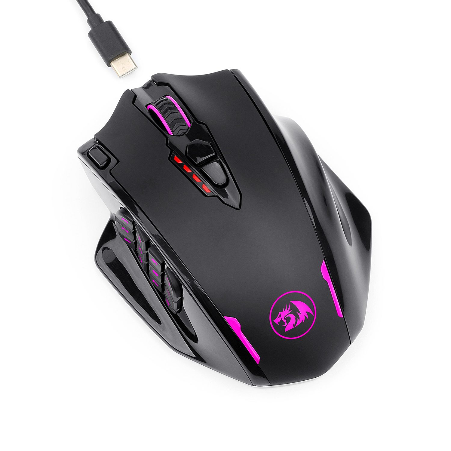 Redragon Impact Elite M913 RGB USB 2.4G Kablosuz 16000 DPI 16 Tuşlu Programlanabilir Oyuncu Mouse