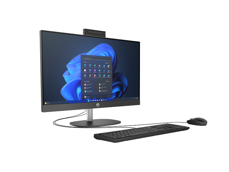 HP D21FRET ProOne 240 G10 Intel Core Ultra 7 155U 8GB 512GB SSD 23.8" FHD All-in-One Bilgisayar, Siyah