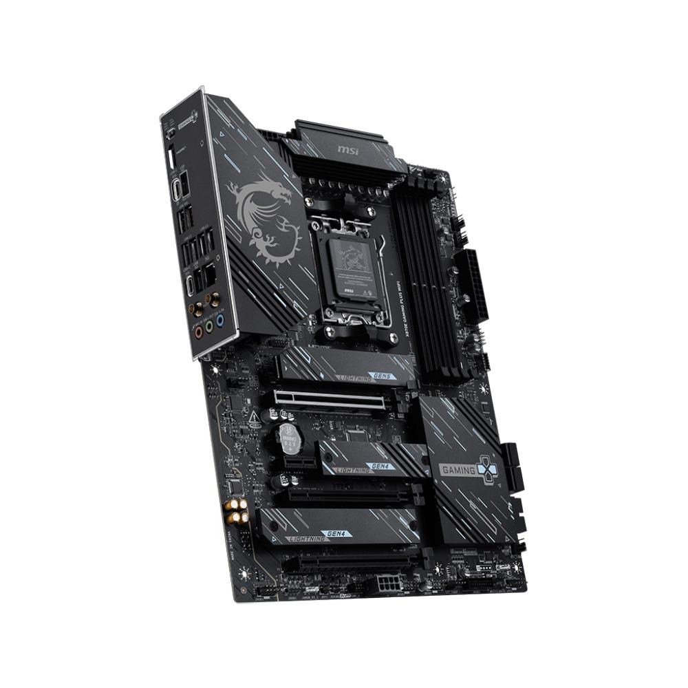 Msi X870E Gaming Plus Wi-Fi AMD Soket AM5 M.2 DDR5 8200MHz (OC) ATX Anakart
