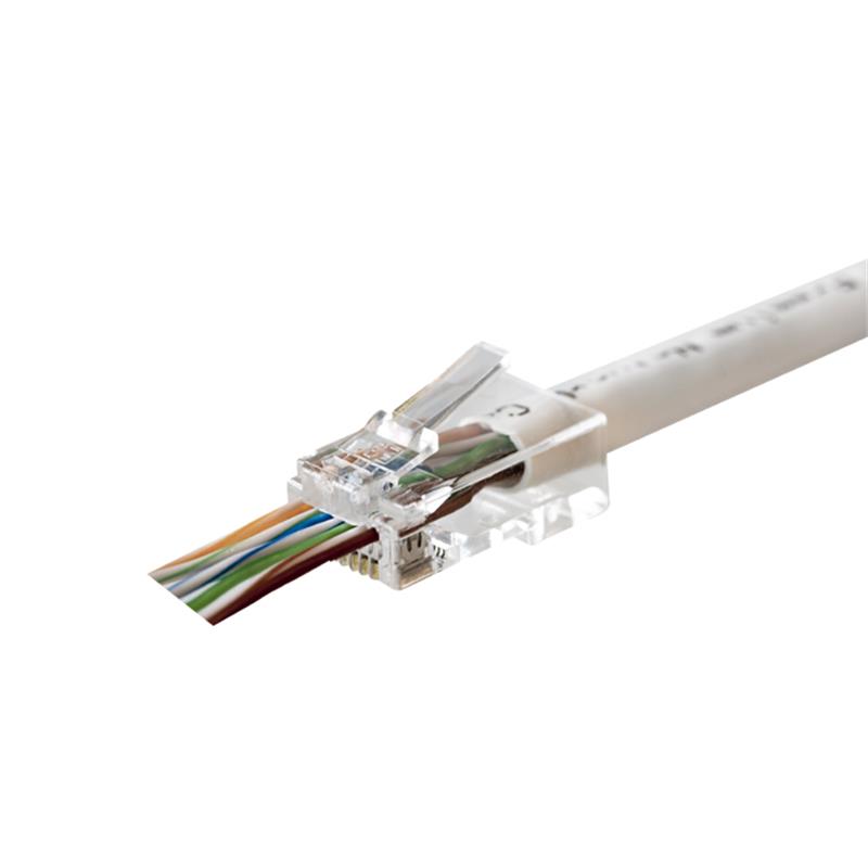 Oring MPC6U3EZ Cat 6 Plug U-Utp EZRJ45 Yeni Nesil 100lü Paket Altın Uç Konnektör