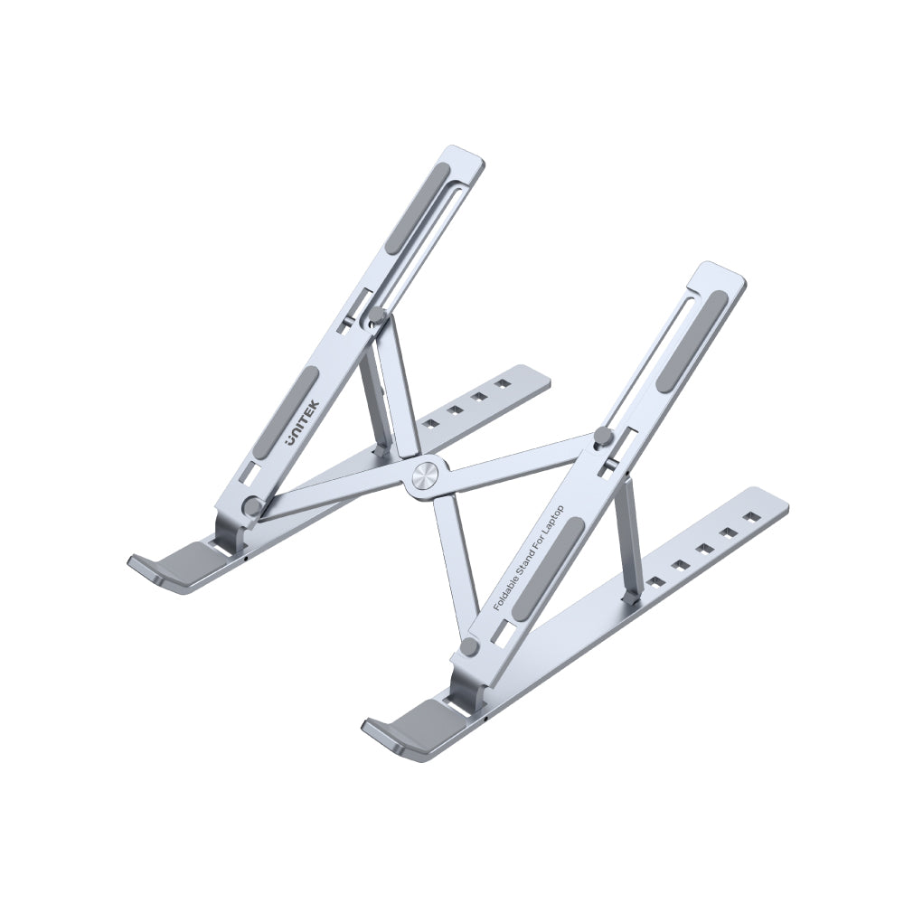 Unitek OT155SL Mekanik Katlanabilir Laptop Standı Ayarlanabilir Alüminyum Notebook Standı