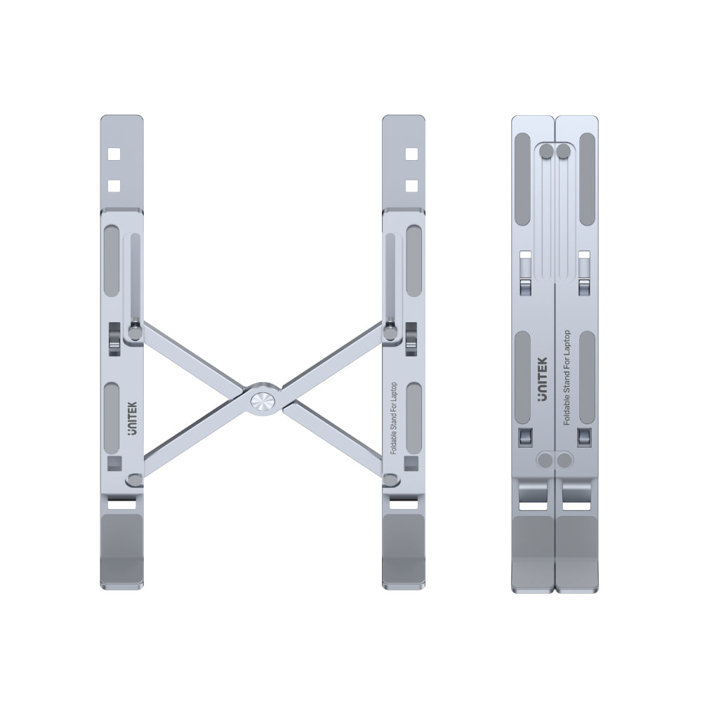Unitek OT155SL Mekanik Katlanabilir Laptop Standı Ayarlanabilir Alüminyum Notebook Standı