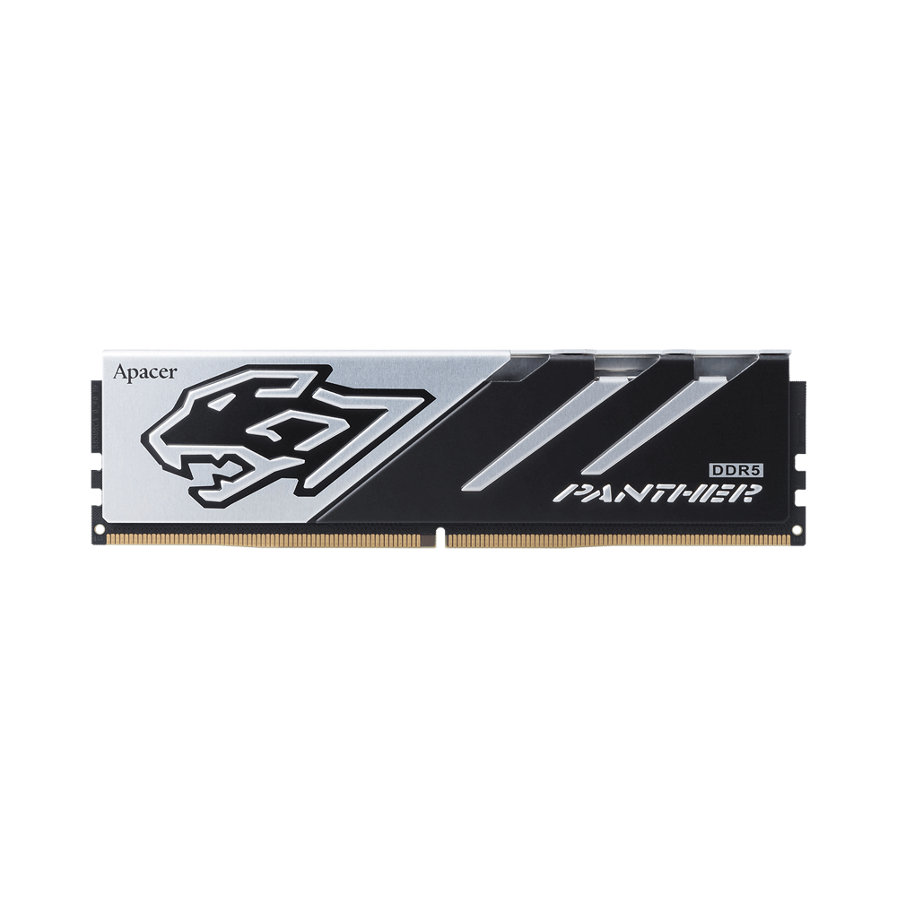 Apacer Panther AH5U32G60C6227BAA-2 32GB 2x16GB 6000MHz CL38 DDR5 Gaming Ram, Siyah