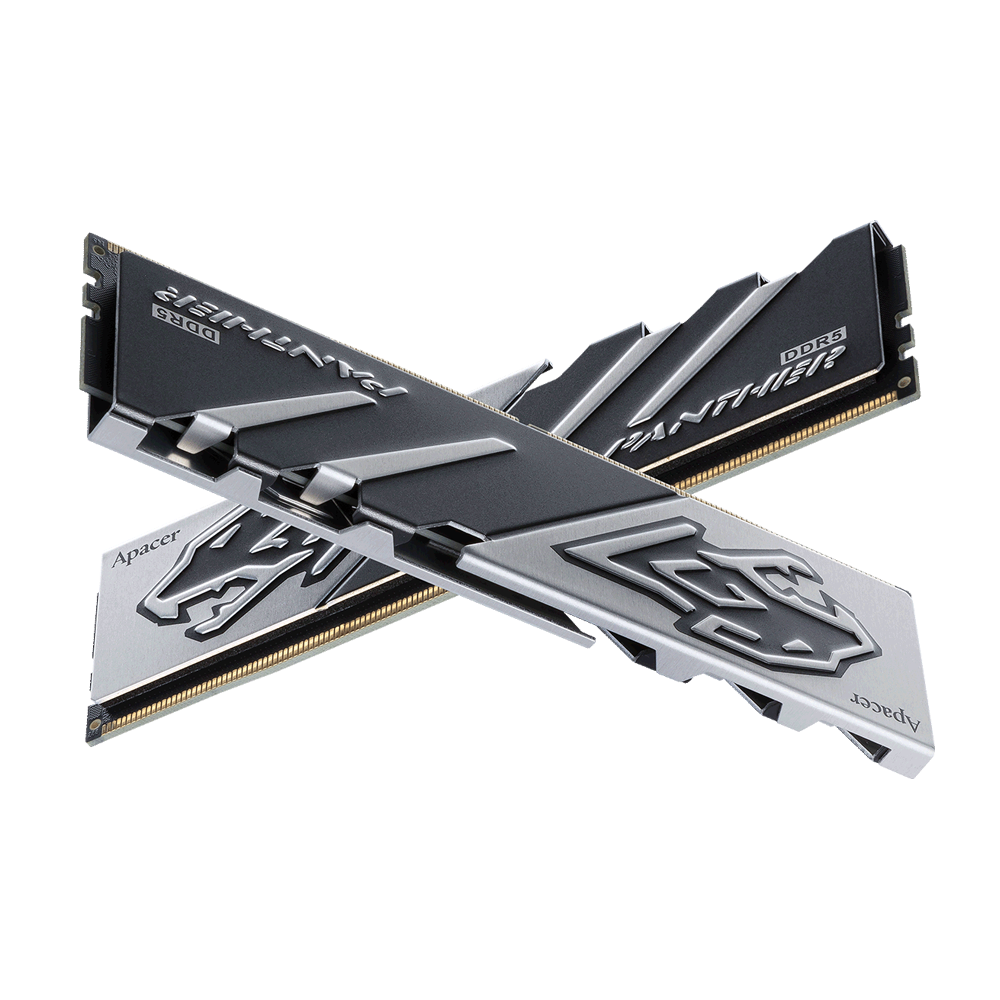 Apacer Panther AH5U32G60C6227BAA-2 32GB 2x16GB 6000MHz CL38 DDR5 Gaming Ram, Siyah