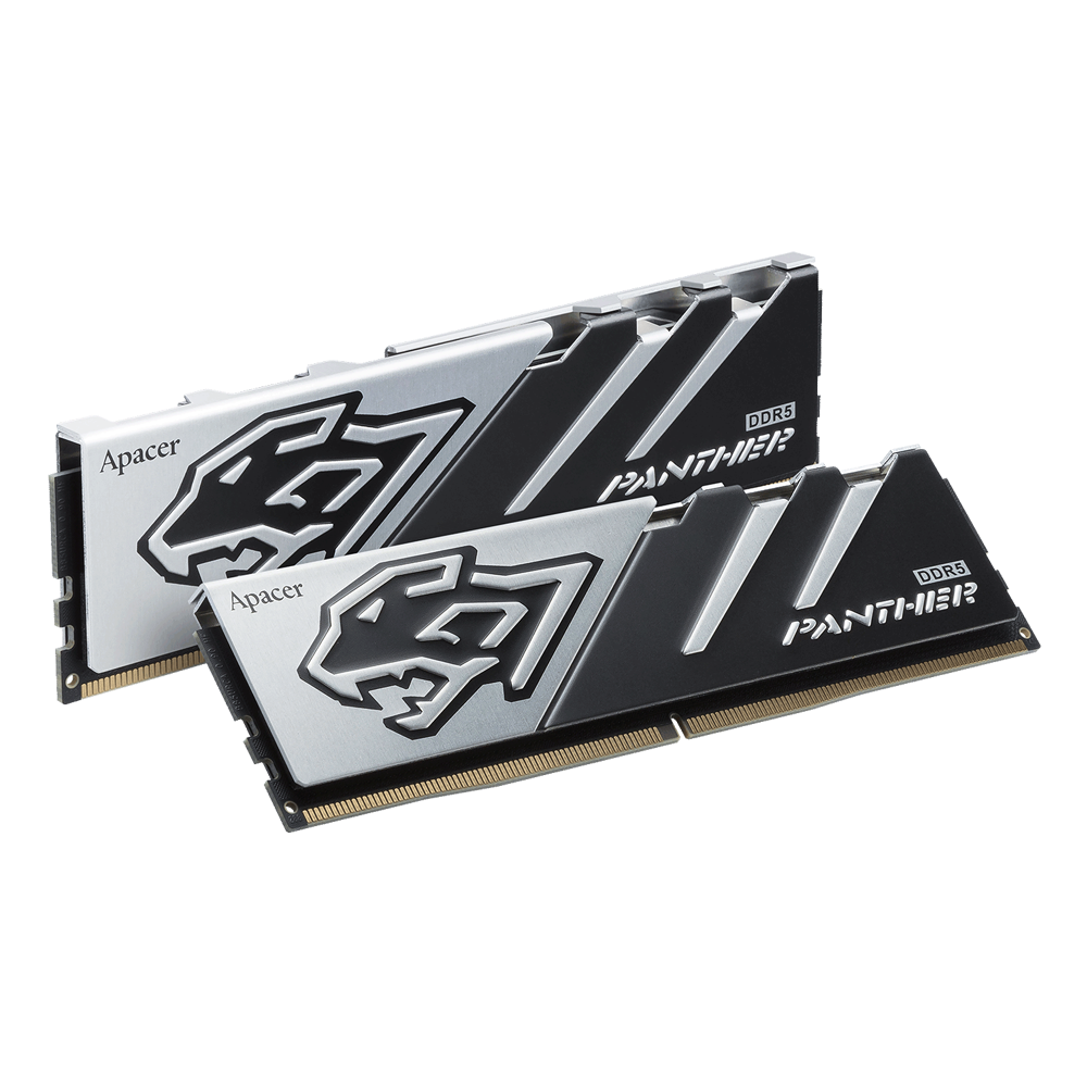 Apacer Panther AH5U32G60C6227BAA-2 32GB 2x16GB 6000MHz CL38 DDR5 Gaming Ram, Siyah