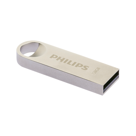 Philips FM12FD160B/00 Moon 128GB USB 2.0 Metal Flash Bellek 20/10MB/s Gümüş