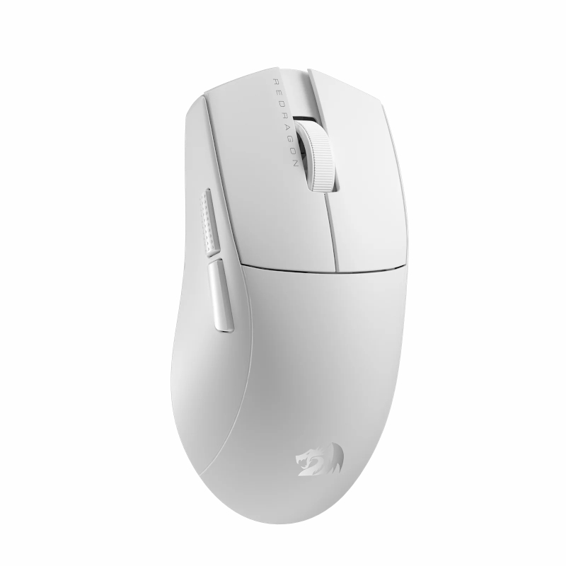 Redragon M916W Pro 1K 3 Modlu Bağlantı 26000 Max DPI Kablosuz Oyuncu Mouse, Beyaz