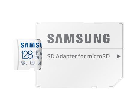 Samsung Evo Plus MB-MC128SA/TR Class 10 UHS-I U3 A2 V30 128 GB Micro SD Kart