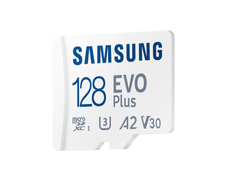 Samsung Evo Plus MB-MC128SA/TR Class 10 UHS-I U3 A2 V30 128 GB Micro SD Kart