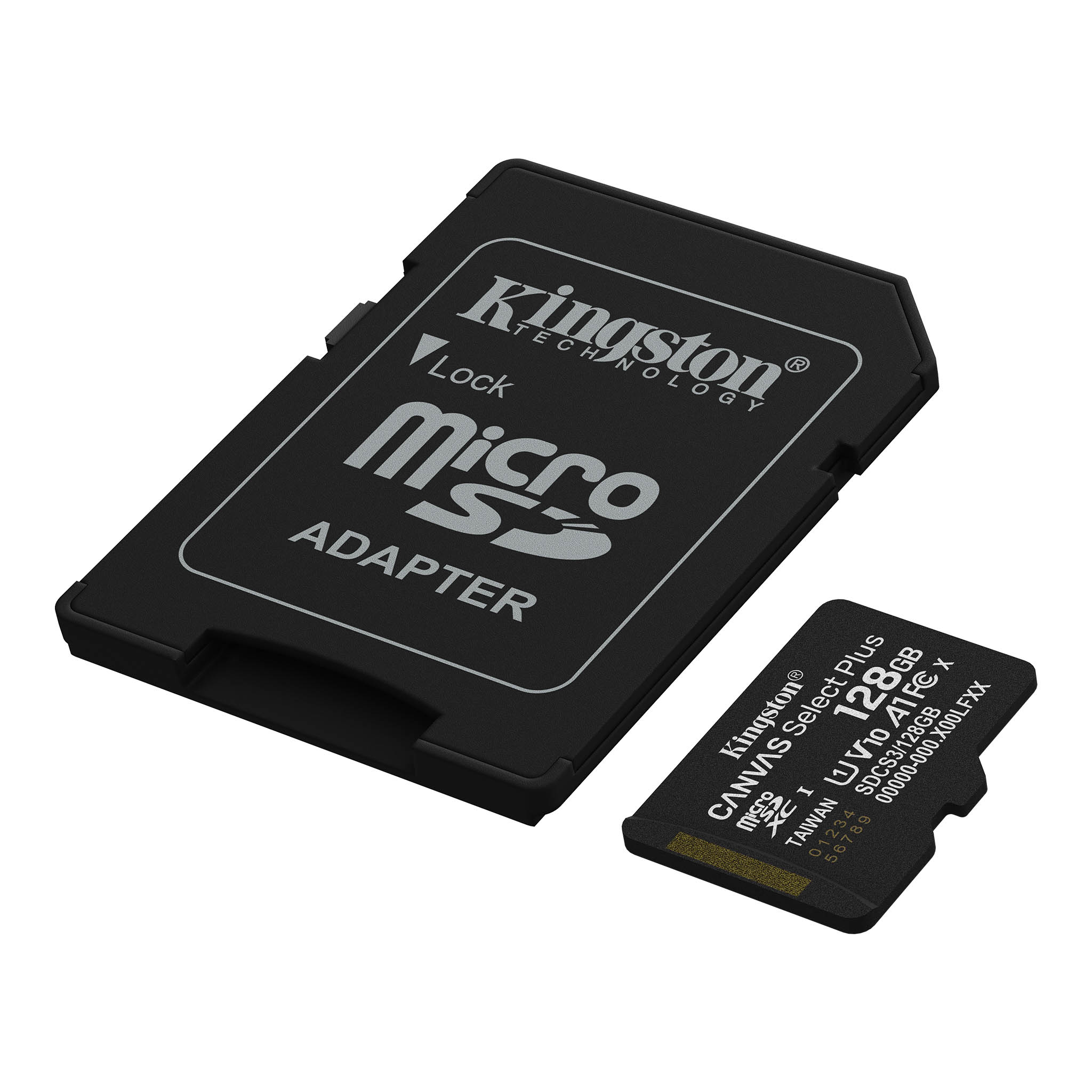 Kingston Canvas Select Plus SDCS3/128GB Class 10 UHS-I U1 A1 V10 128 GB Micro SD Kart