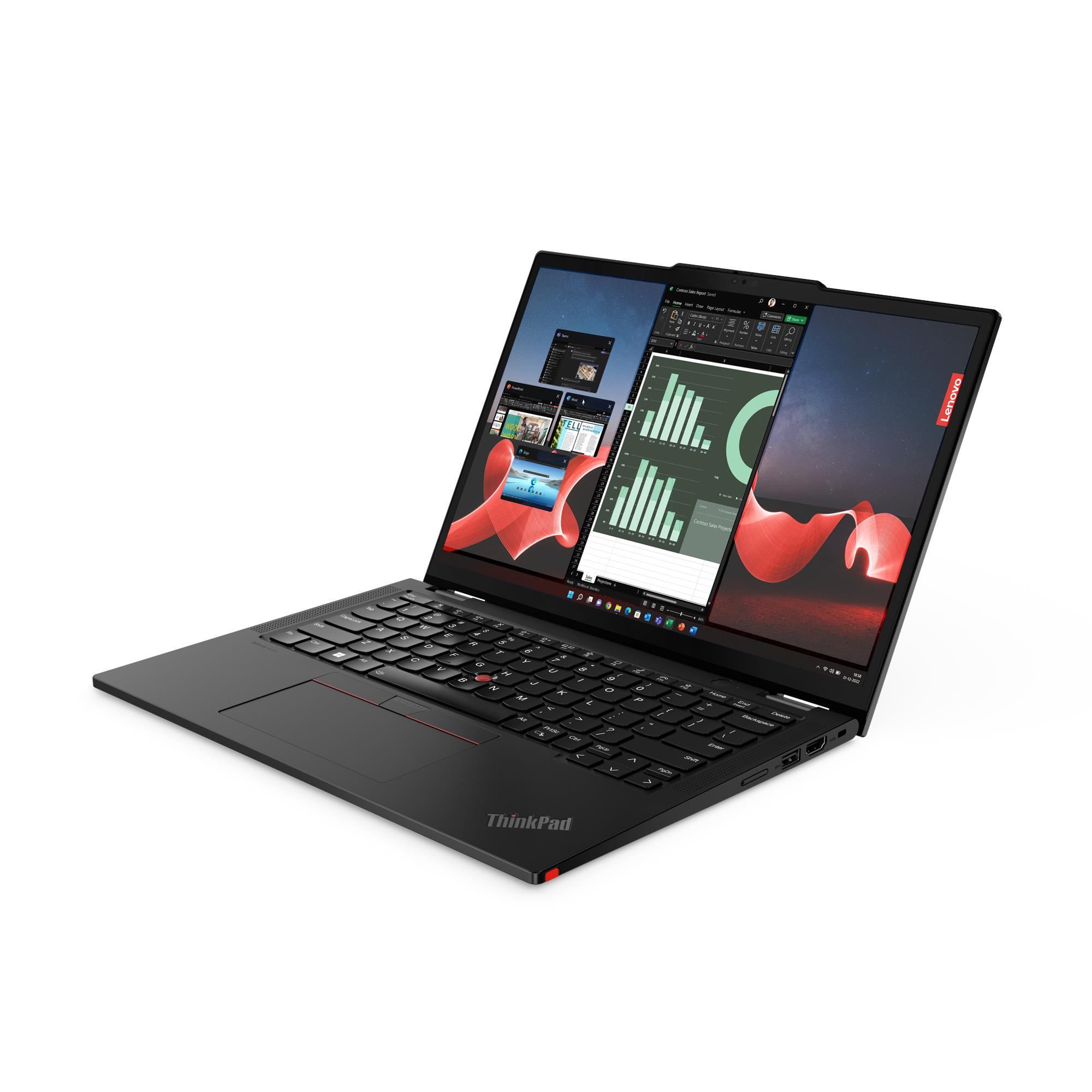 Lenovo Thinkpad X13 Yoga 21F3S2GK00 Gen 4 i7-1355U 16GB Ram 512 GB SSD 13.3 Dokunmatik Notebook