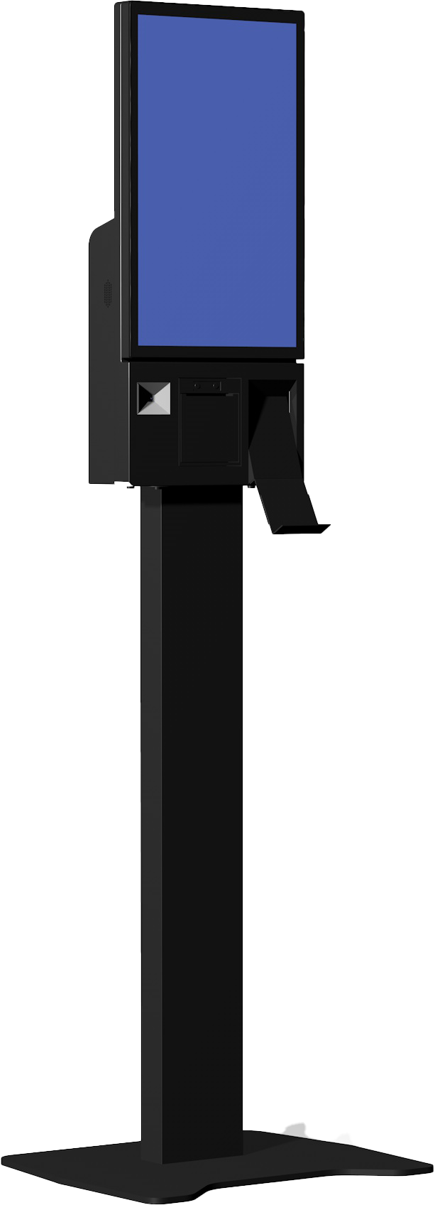 Tiwox 21.5" K-2150B Core i7 5.Nesil 16GB Ram 256GB SSD 2D Okuyucu Barkod Yazıcılı Kioks, Siyah