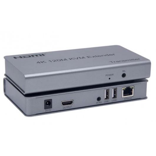 Sensei 120 Metre 4K Cat6 Kvm HDMI, USB, LR Extender