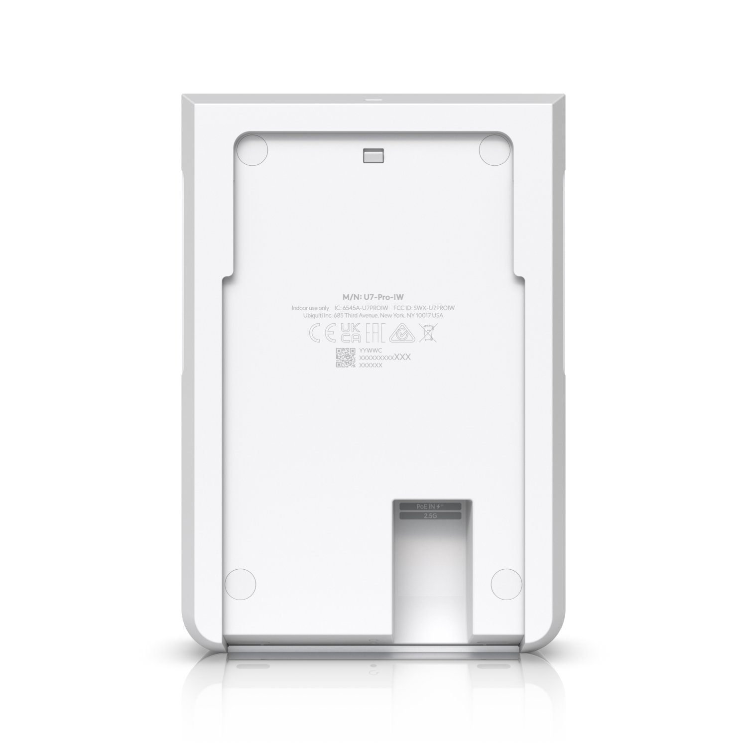 Ubiquiti UniFi U7 Pro Wall 2.5GbE 6 GHz Destekli Duvar Tipi Wi-Fi 7 Access Point