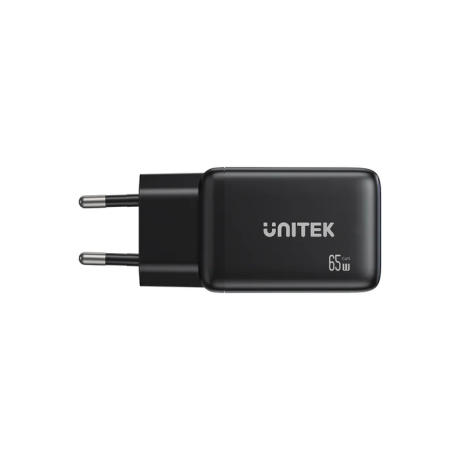 Unitek P1130ABK01-EU Zeno 65W 3 Portlu GaN Şarj Cihazı USB-C USB-A Hızlı Şarj