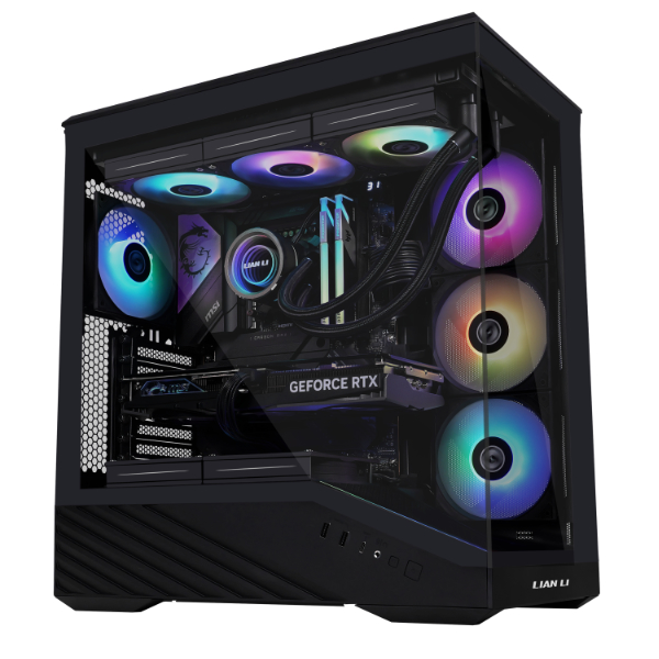 Lian Li Vector V100R G99.V100RX.01 ARGB Fanlı E-ATX Oyuncu Kasası, Siyah