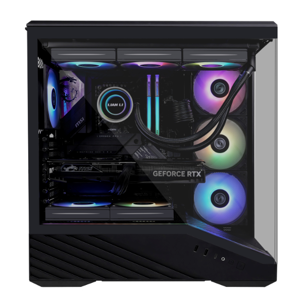 Lian Li Vector V100R G99.V100RX.01 ARGB Fanlı E-ATX Oyuncu Kasası, Siyah