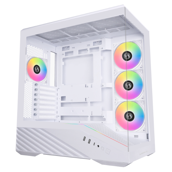 Lian Li Vector V100R G99.V100RW.01 ARGB Fanlı E-ATX Oyuncu Kasası, Beyaz