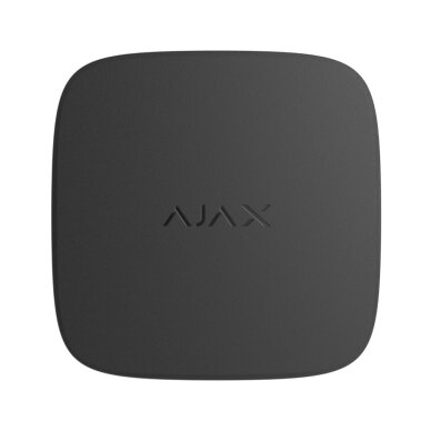Ajax Systems 52251.136.BL1 FireProtect 2 RB Entegre Sirenli Kablosuz Duman ve Isı Dedektörü, Siyah