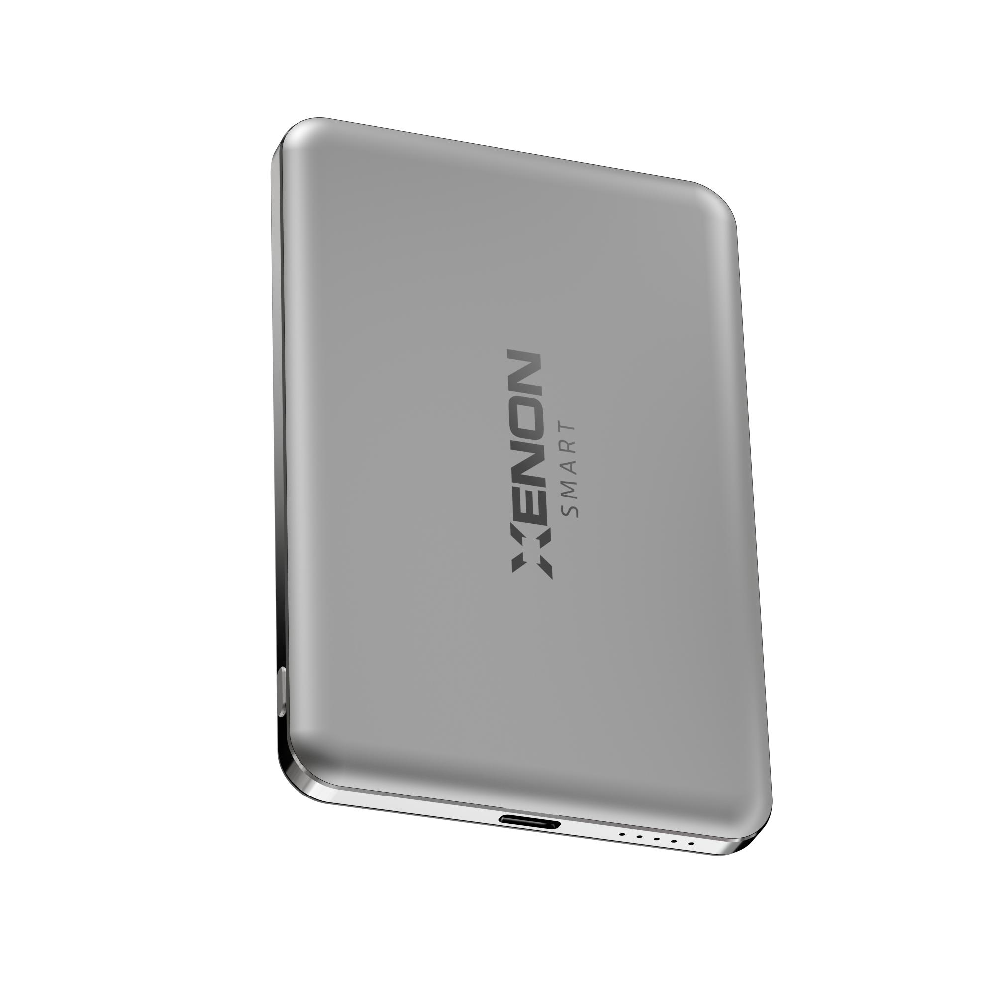 Xenon Smart X6440 5000mAh 15W Manyetik Kablosuz Powerbank 22.5W PD USB-C İnce Gövde