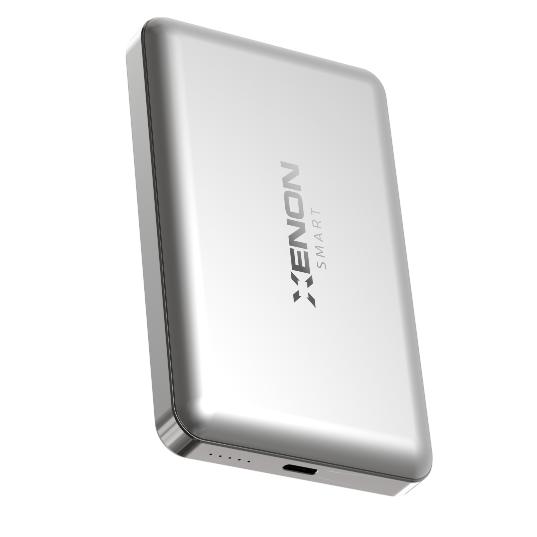 Xenon Smart X6441 MagSafe Powerbank 10000mAh 15W Kablosuz 22.5W Hızlı Şarj Alüminyum Kasa