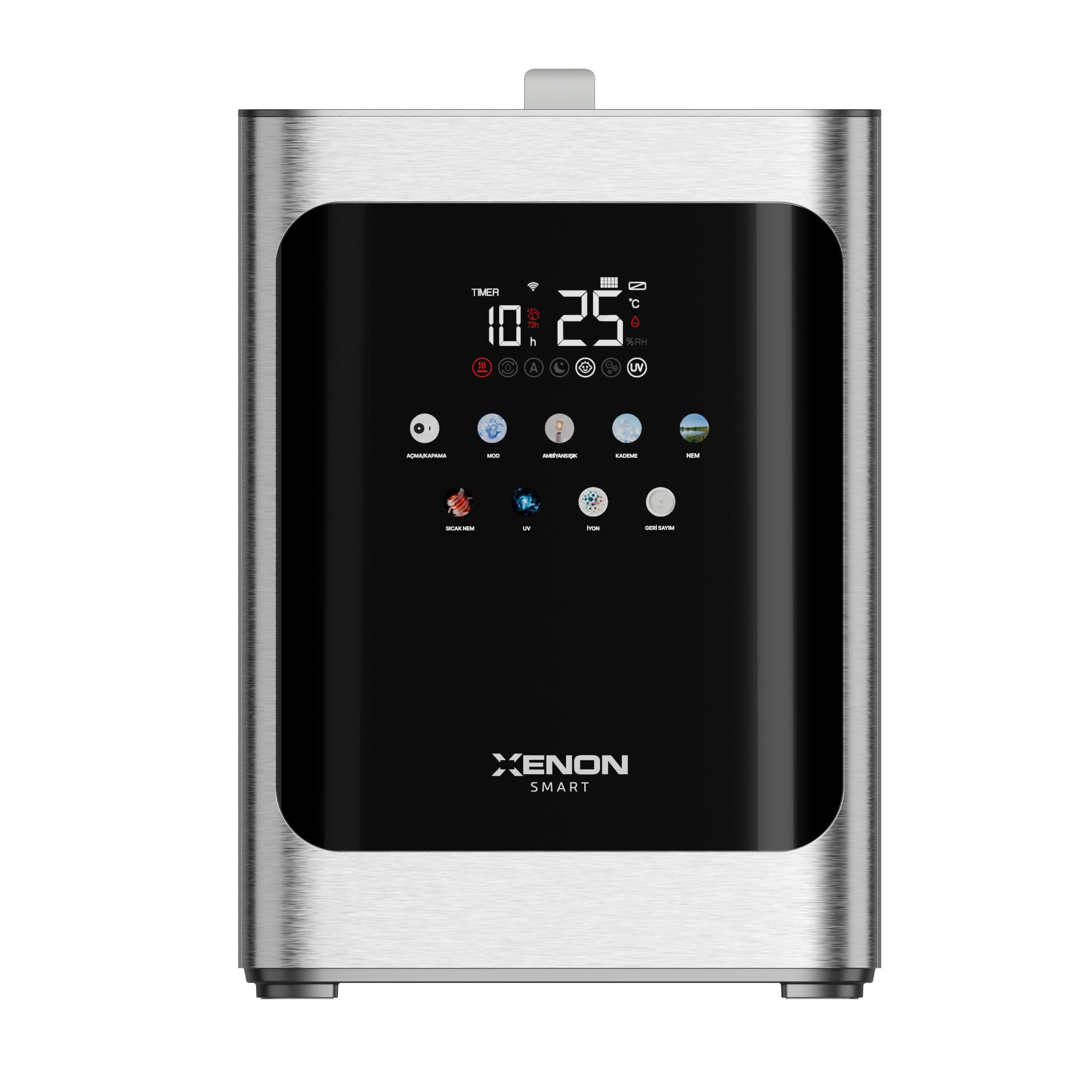 Xenon Smart X7452 Pure 4.8L Sıcak Soğuk Buhar UV Plazma Wi-Fi 38dB Sessiz Akıllı Hava Nemlendirici
