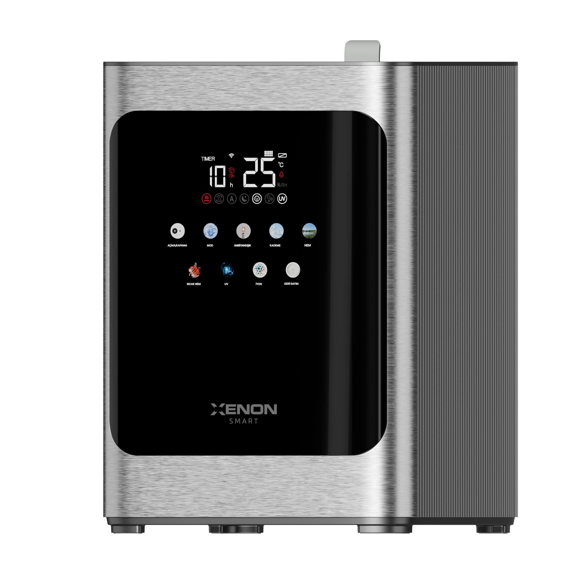 Xenon Smart X7452 Pure 4.8L Sıcak Soğuk Buhar UV Plazma Wi-Fi 38dB Sessiz Akıllı Hava Nemlendirici