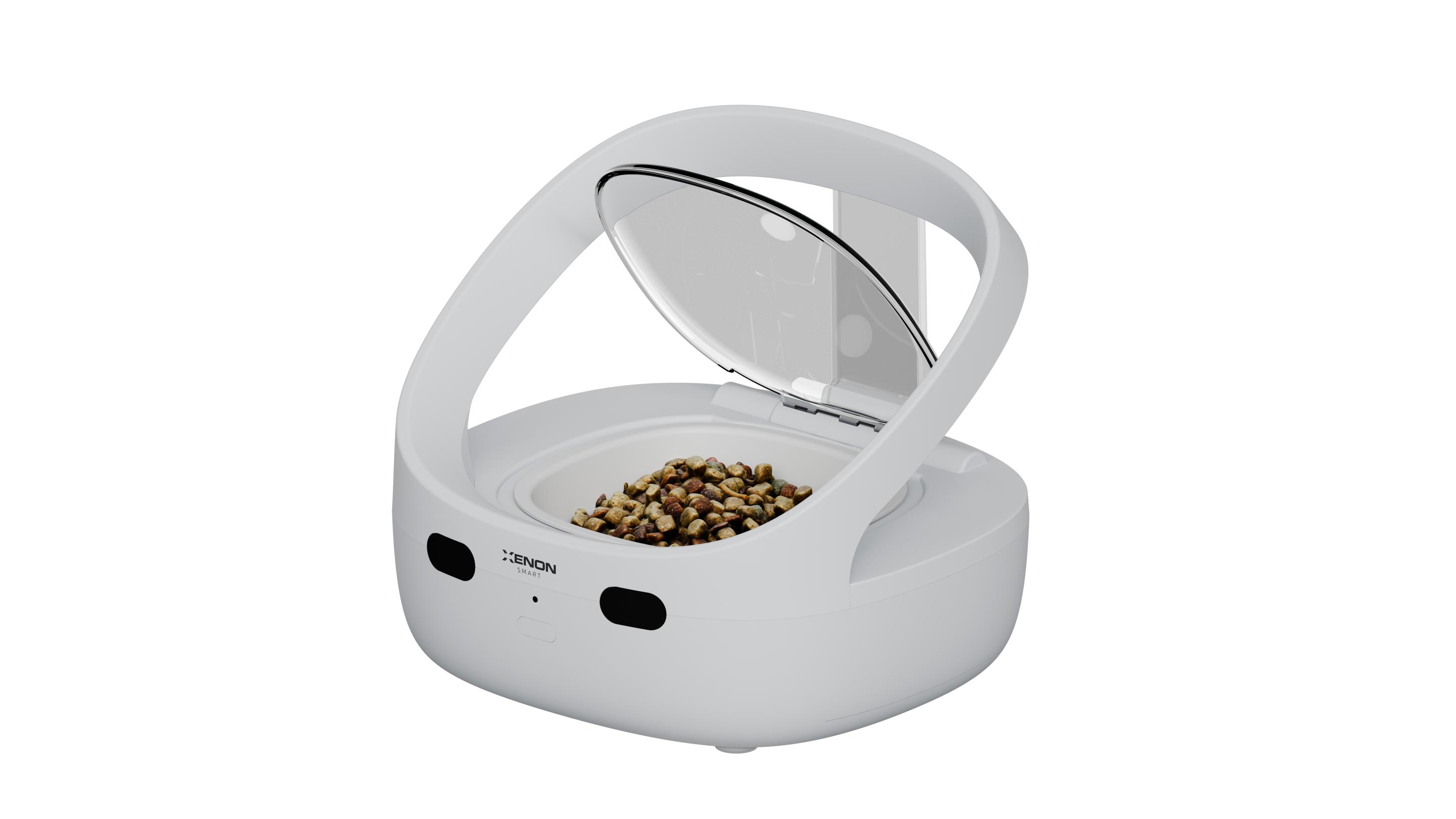 Xenon Smart X8607 RFID Akıllı Mama Kabı 400ml Mobil Kontrollü 3 Modlu Kedi Köpek Uyumlu