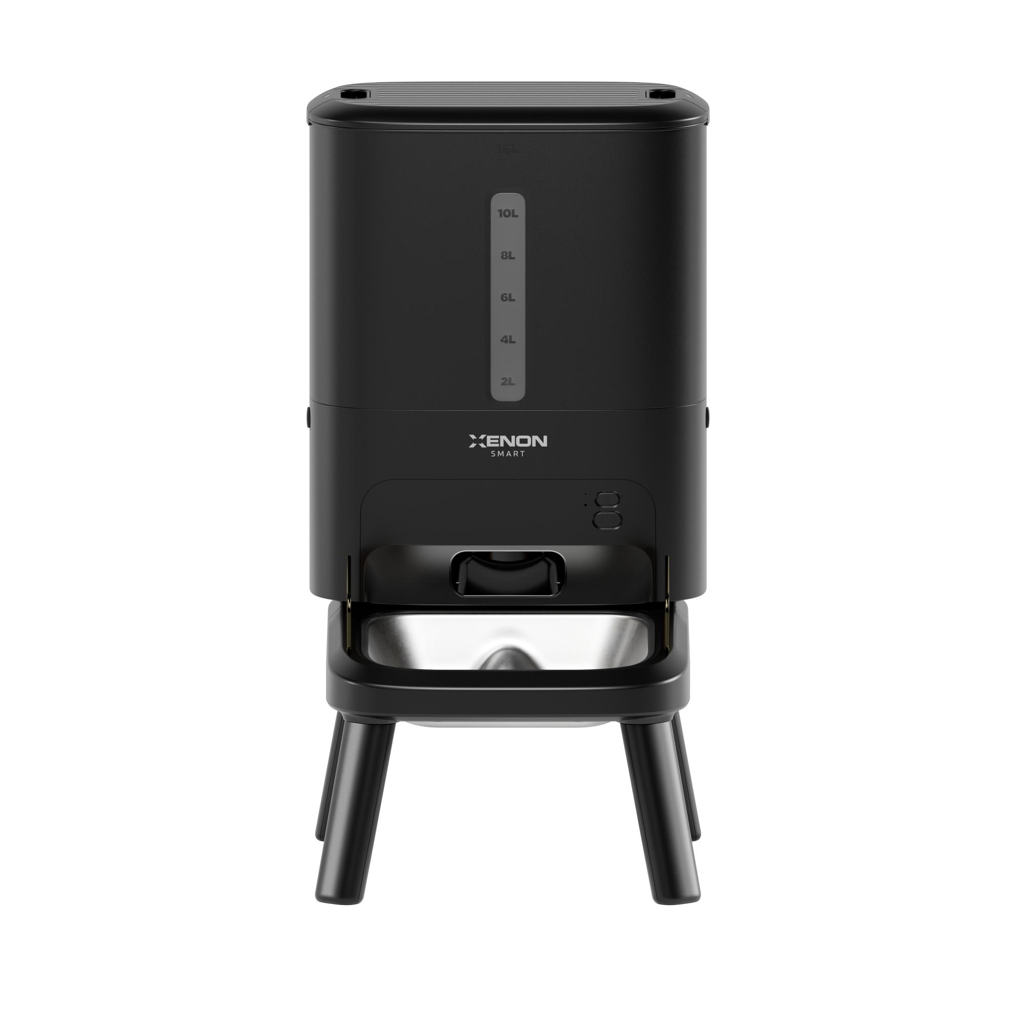 Xenon Smart X8630 15L Akıllı Köpek Mama Kabı Wi-Fi Mobil Kontrol Yükseklik Ayarlı Büyük Taneli Mama Uyumlu