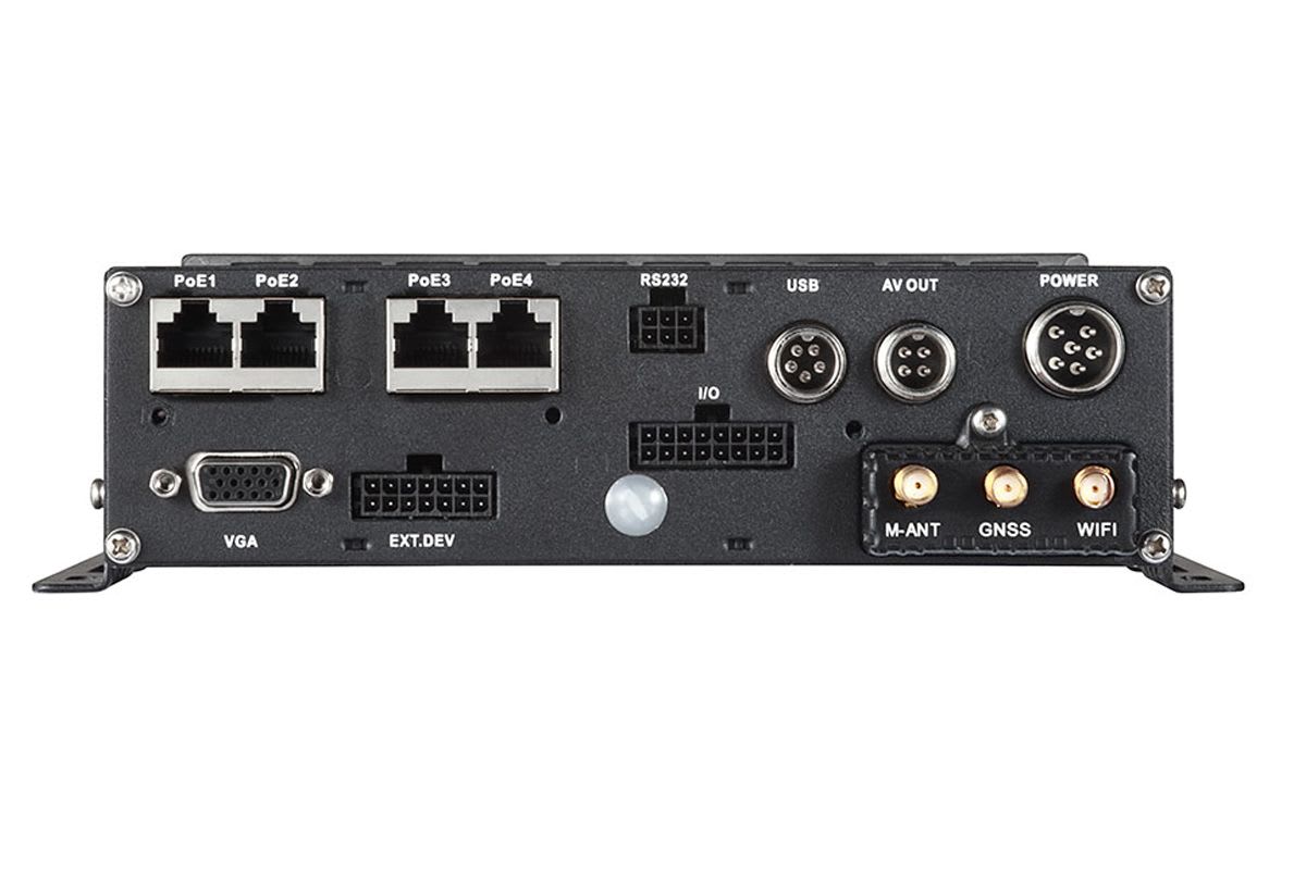 Hikvision AE-MN5043 4 Kanal Mobil Ağ Video Kayıt Cihazı Mobile NVR, H.265, Çift HDD/SSD Desteği