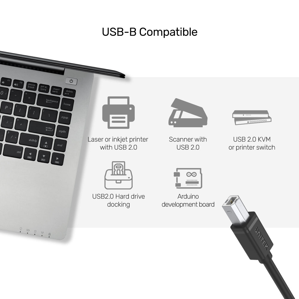 Unitek Y-C4001GBK USB 2.0 Uzatma Kablosu 1.5 Metre USB-A Erkek Dişi Siyah